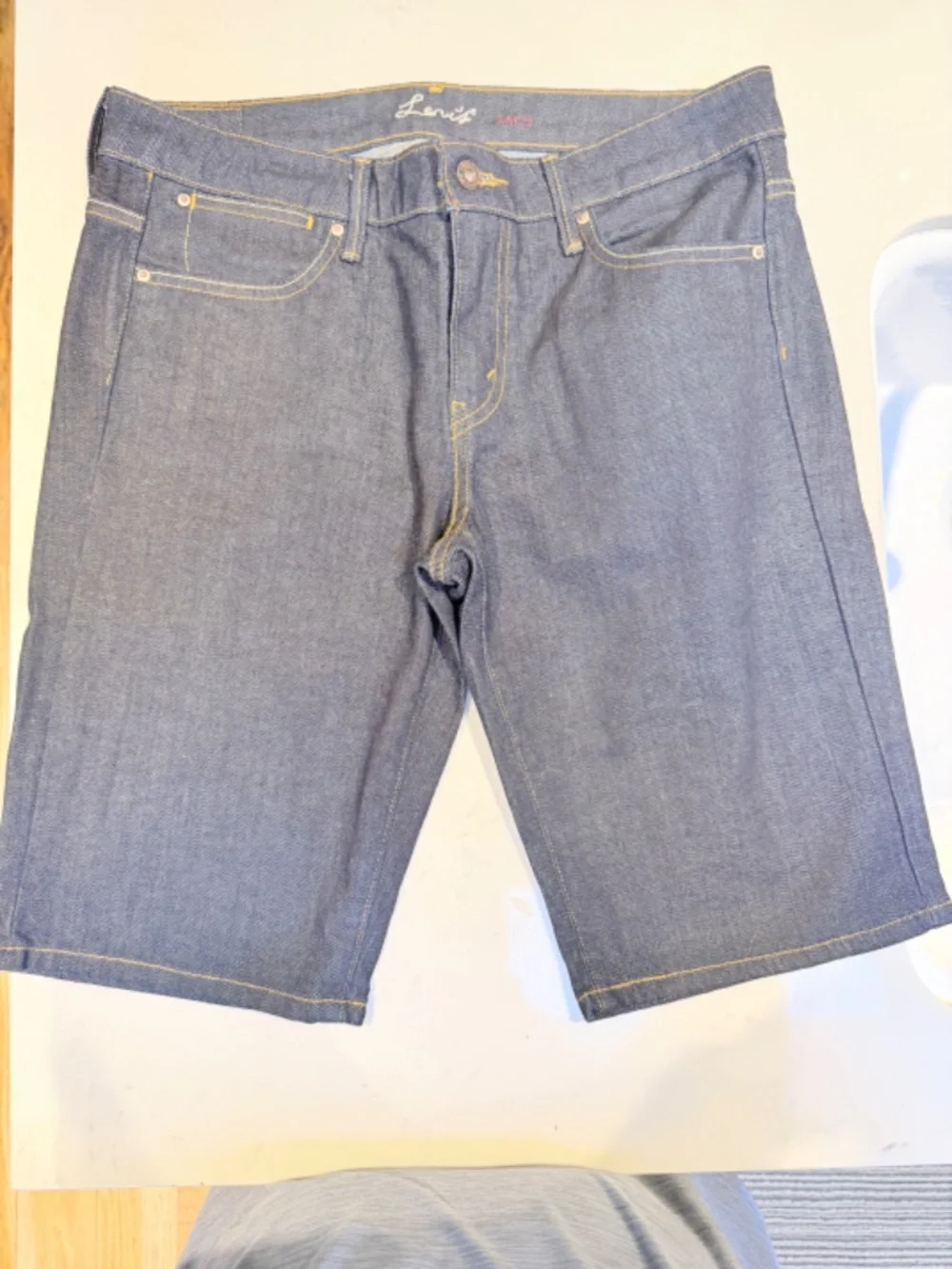 Levi’s denim Bermuda shorts